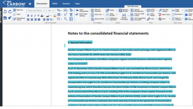 Block Tagging 101 For All ESEF IXBRL Filers