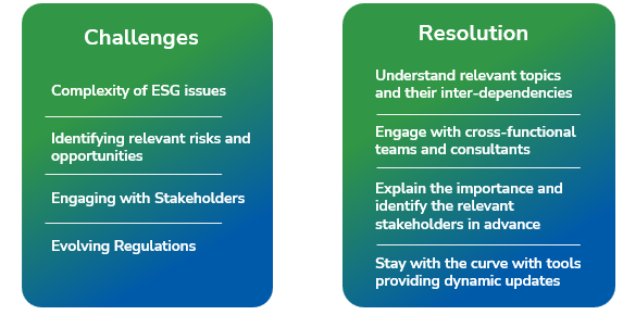 Challenges and Solutions in Double Materiality Assessment