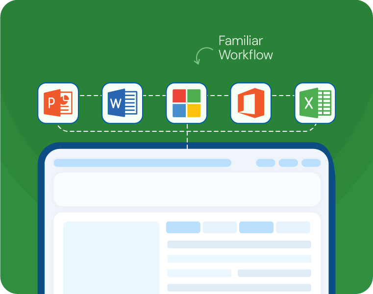 Built-in Microsoft Office Integration