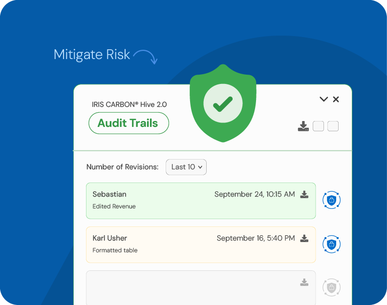 Ensure Transparency & Mitigate Risk