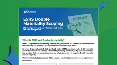 double materiality assessment